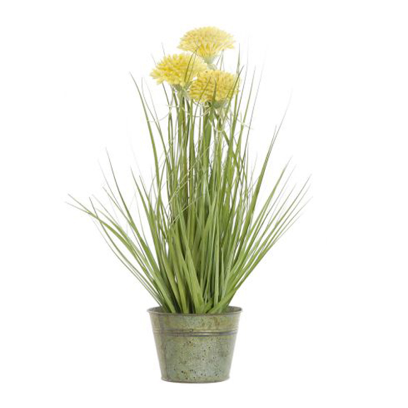 Plant Metal Pot 45cm Contemp Interiors Malta