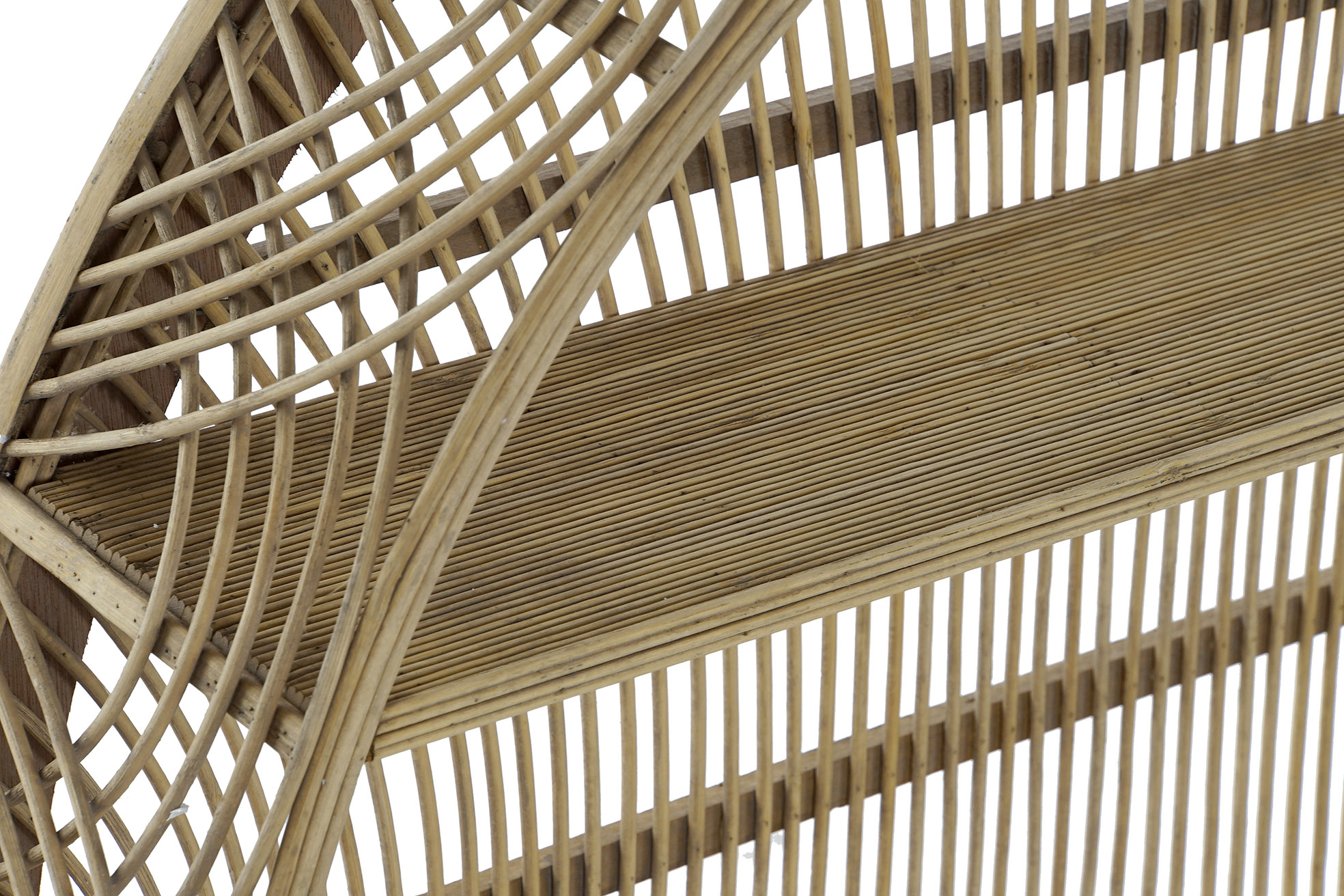 Wall Shelving Rattan Natural Contemp Interiors Malta