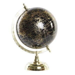 Black PVC & Metal Globe 