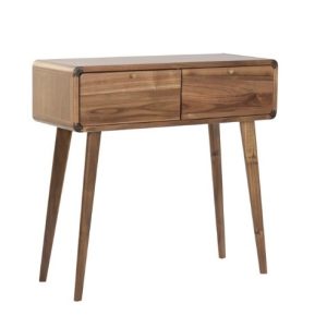 COMING SOON - Acacia & Metal Console Table