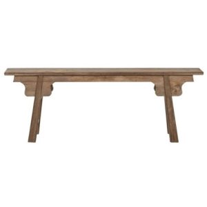 Bench Teak Recycled Natural