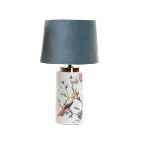 Table Lamp Metal Polyester Bird