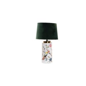 Table Lamp Metal Polyester Bird