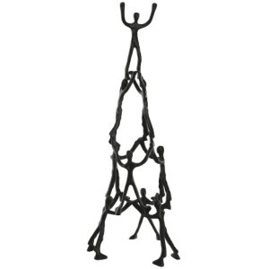 COMING SOON- Aluminium Decorative Figure Black