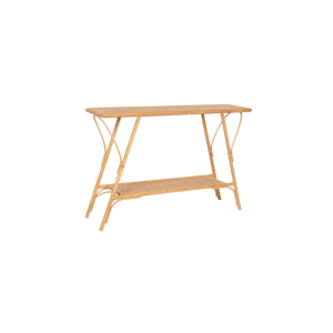 COMING SOON- Console Table Rattan Natural Brown